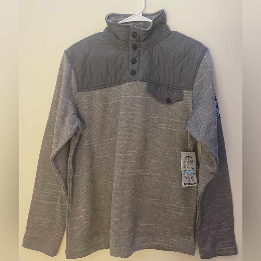 GOAT USA quarter button up pullover